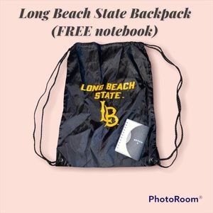 Long Beach State College bookbag (FREE notebook included)